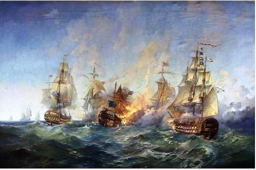 11 сентября — День победы русской эскадры над турецкой эскадрой у мыса Тендра (1790)